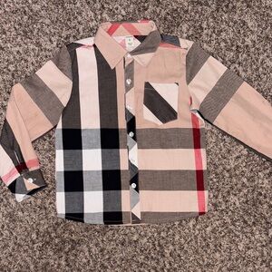 Stylish Kids Checkered Shirt